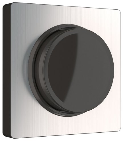 Лицевая панель Werkel для светорегулятора поворотного глянцевый никель фото Лицевая панель Werkel для светорегулятора поворотного глянцевый никель картинка